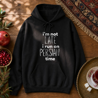 Persian Time Hoodie - Black
