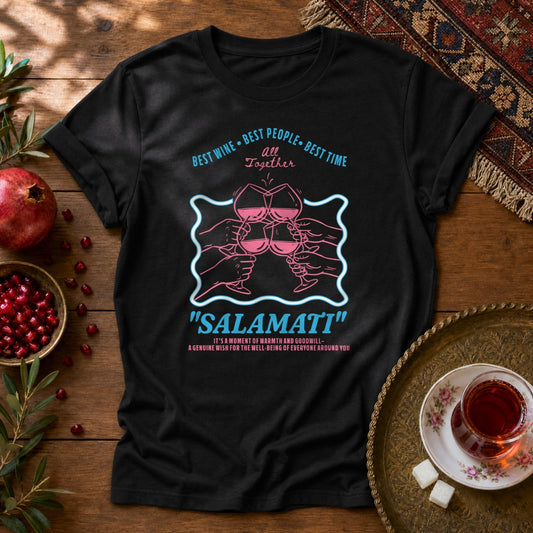 Salamati Explained Unisex T-Shirt - Black