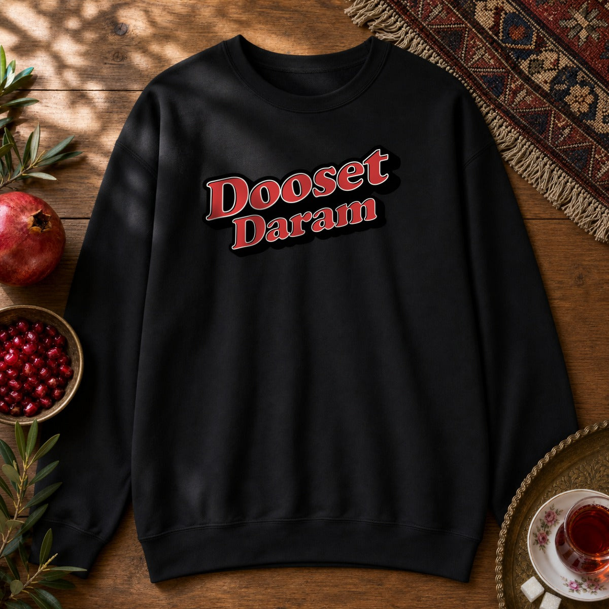 Dooset Daram Sweatshirt - Black
