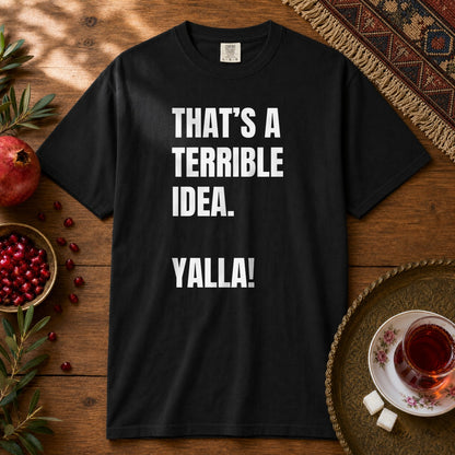 Yalla! Premium Tee - Black