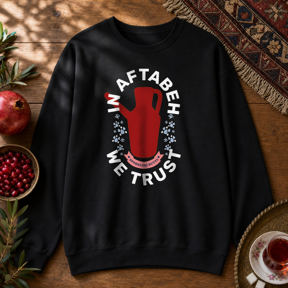 In Aftabeh We Trust Sweatshirt - Black