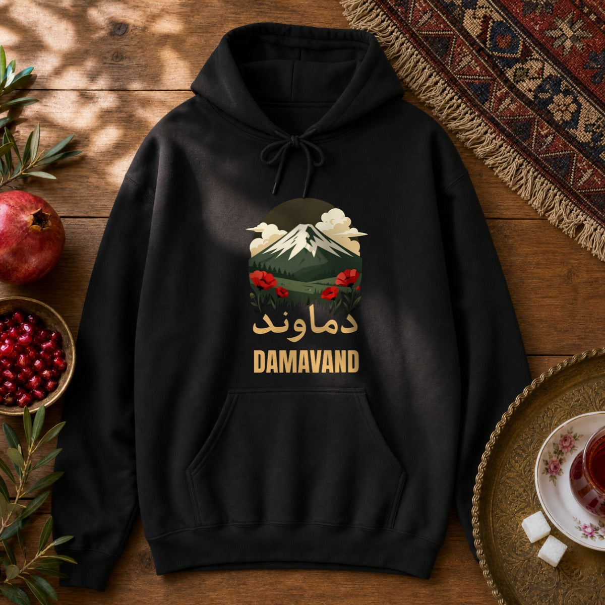 Damavand Dream Hoodie - Black