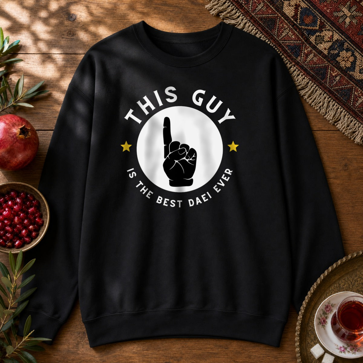 This Guy is the Best Daei Sweatshirt - Black