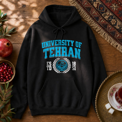 University of Tehran Hoodie - Black
