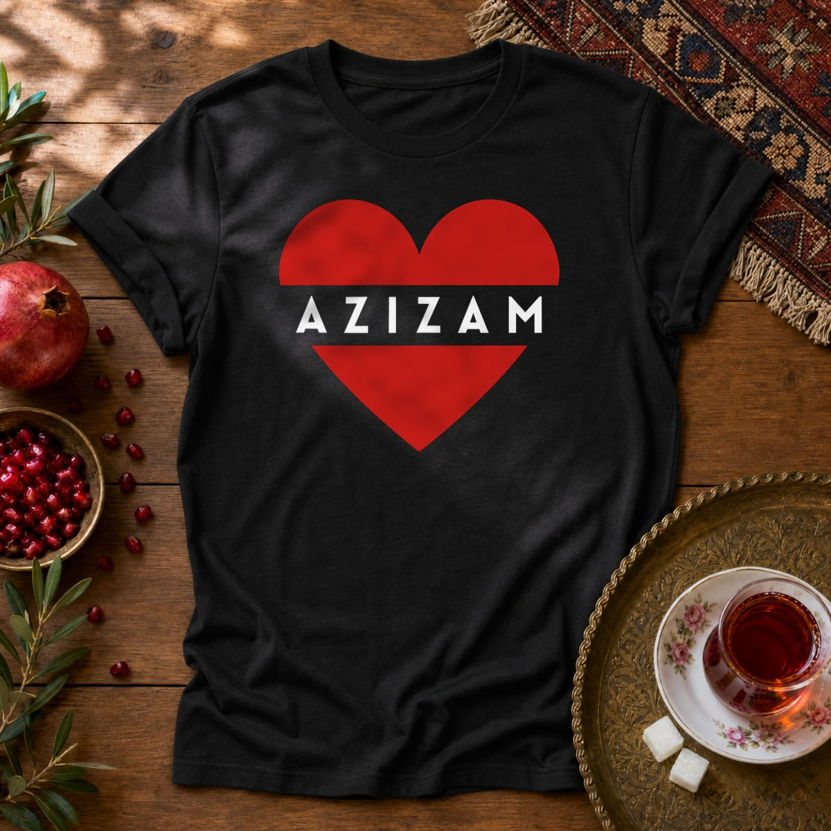 Azizam Unisex T-Shirt - Black