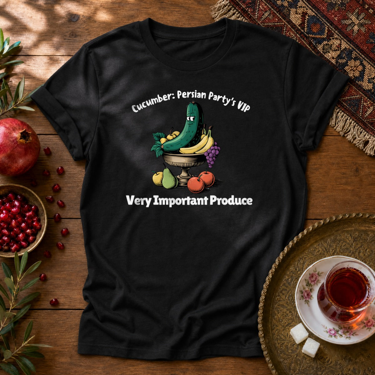 Persian Party's VIP Unisex T-Shirt - Black