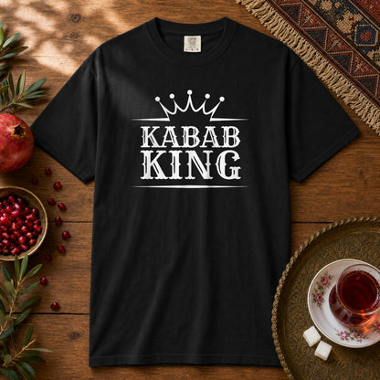 Kabab King Premium Tee - Black