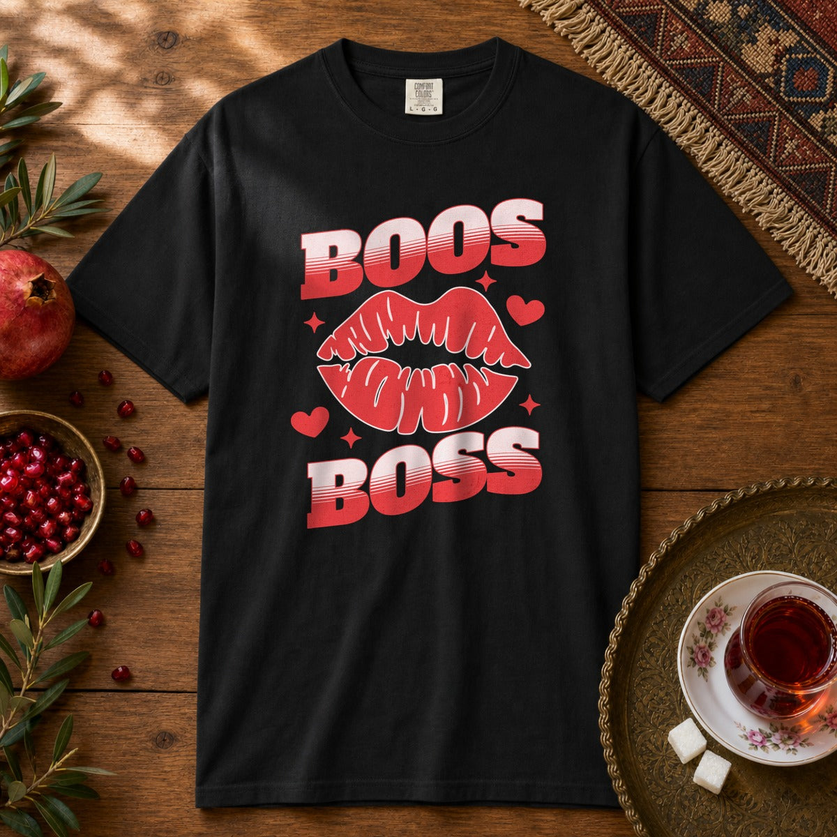 Boos Boss Premium Tee - Black