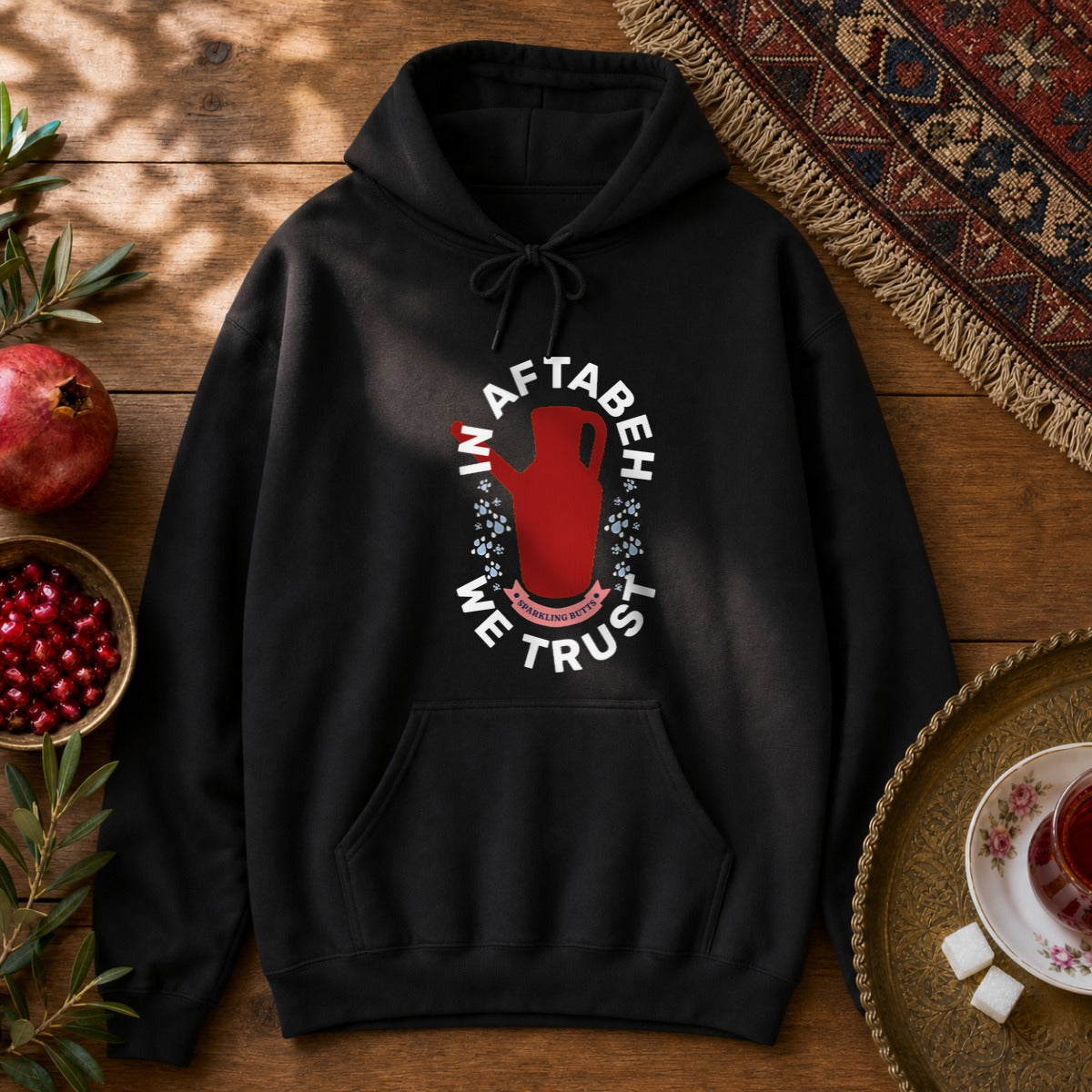 In Aftabeh We Trust Hoodie - Black
