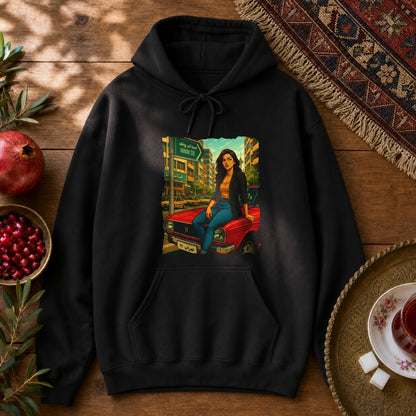 Paykan Girl Hoodie - Black