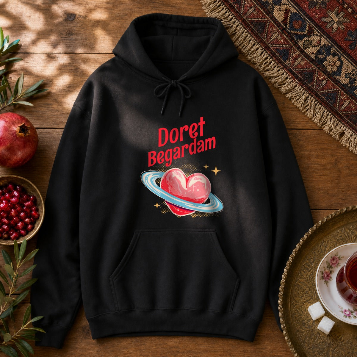 Doret Begardam Hoodie - Black