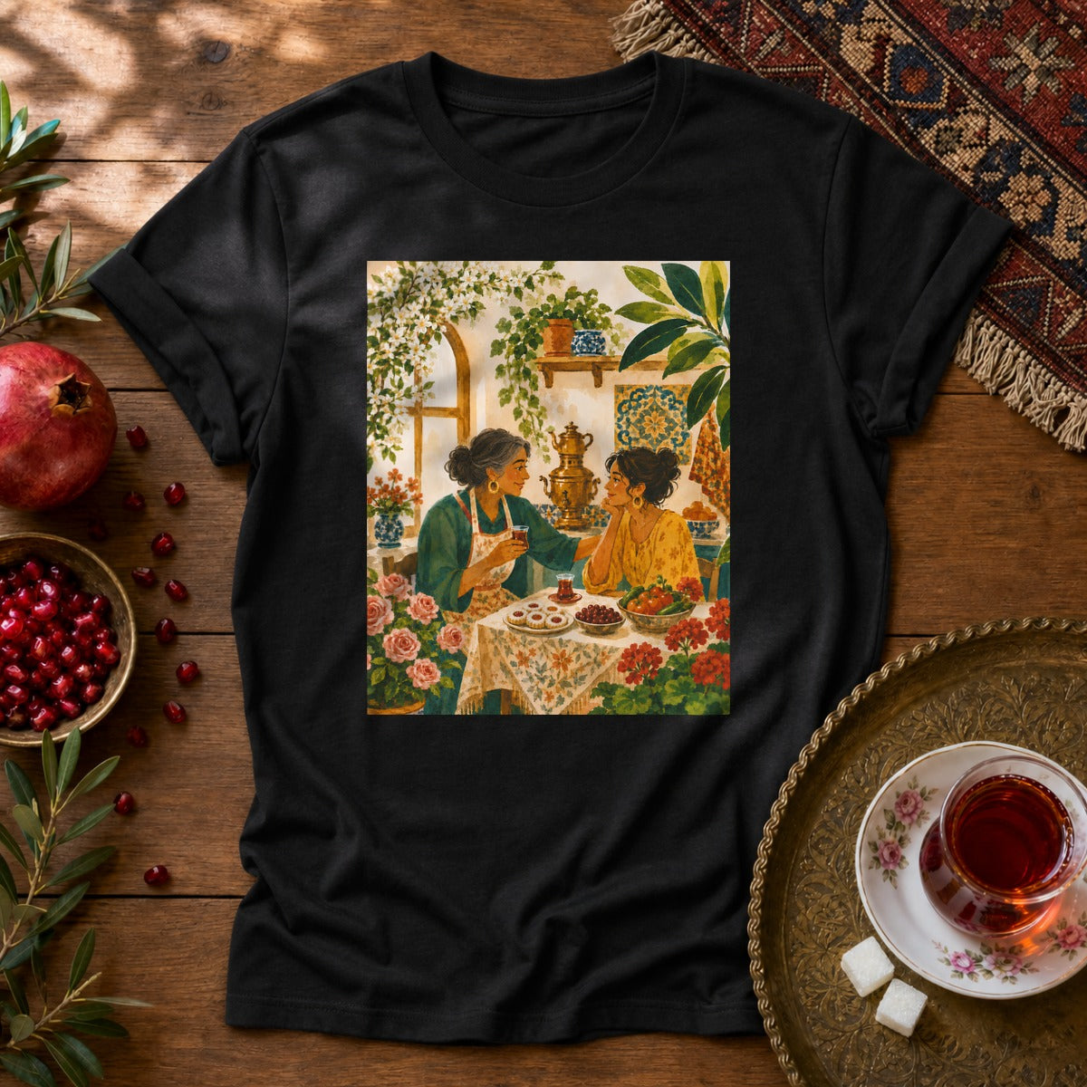 Maman's Kitchen Unisex T-Shirt - Black