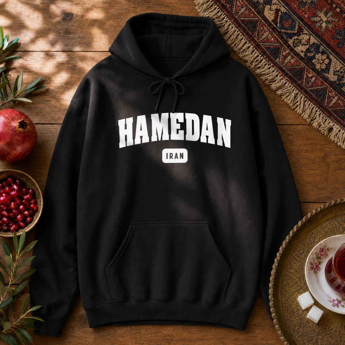 Hamedan Hoodie - Black