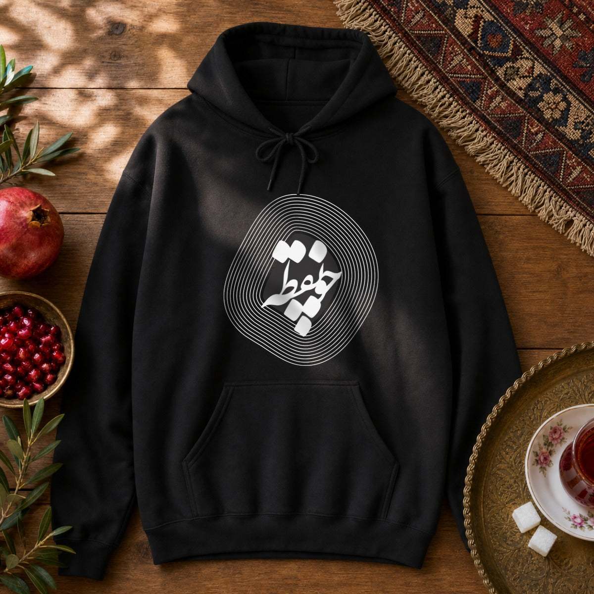 Cho Noqte Hoodie - Black