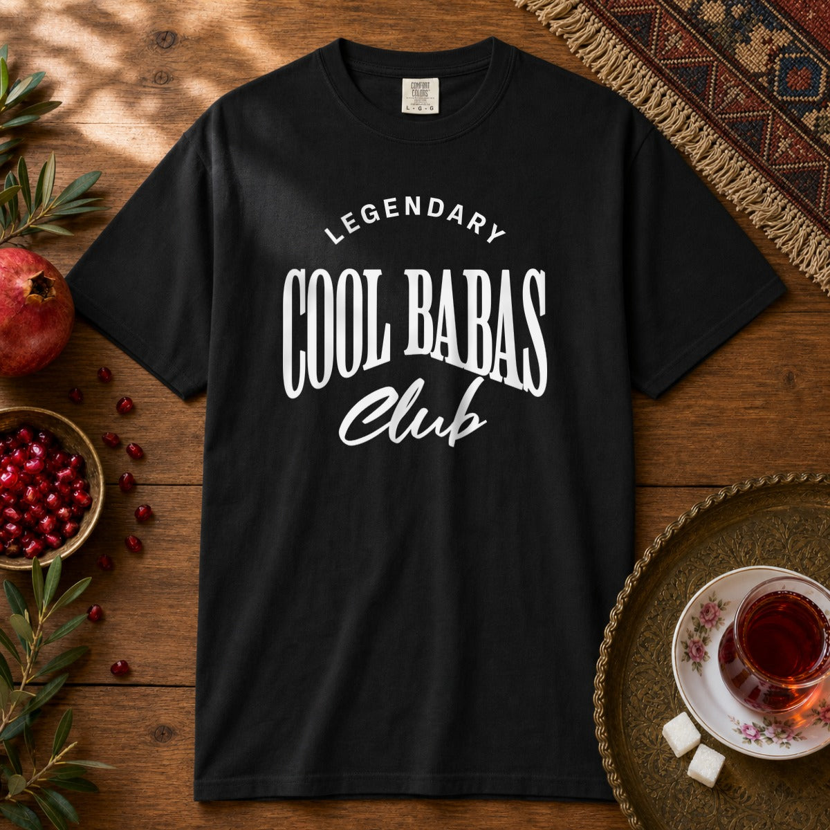 Cool Babas Club Premium Tee - Black