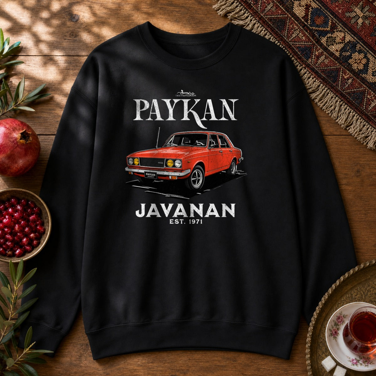 Paykan Javanan Sweatshirt - Black