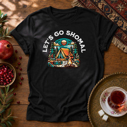 Let's Go Shomal Unisex T-Shirt - Black