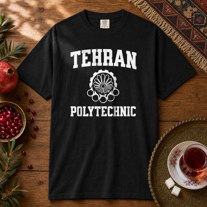 Tehran Polytechnic Premium Tee - Black