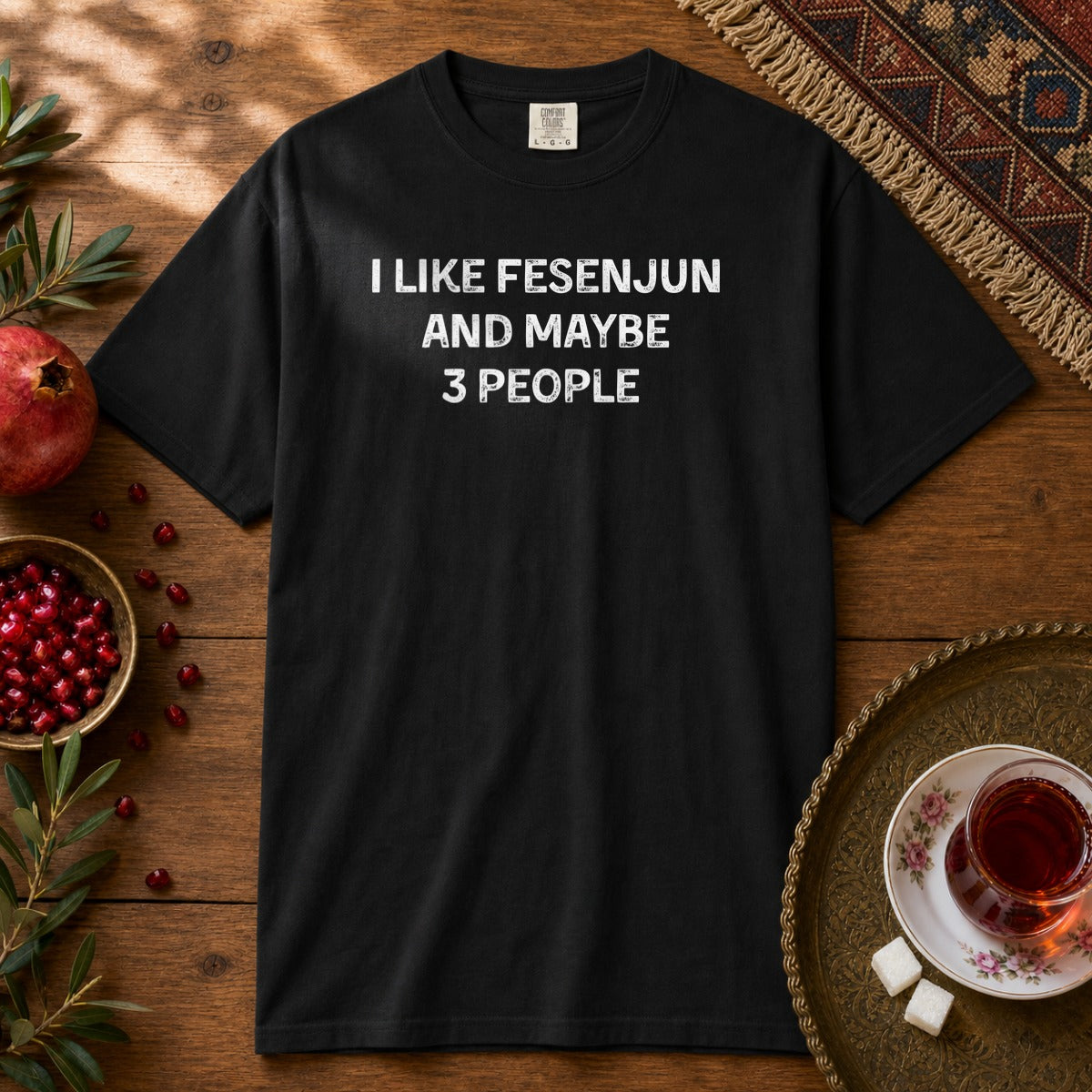 I Like Fesenjun Premium Tee - Black