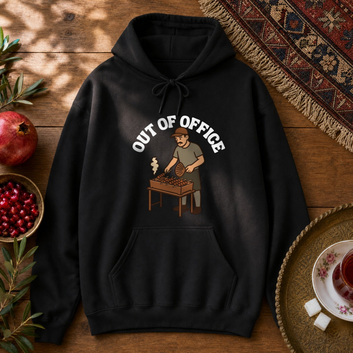 Out of Office Hoodie - Black