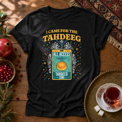 Tahdeeg VIP Unisex T-Shirt - Black