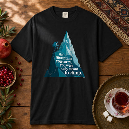 Mountain - Rumi Premium Tee - Black