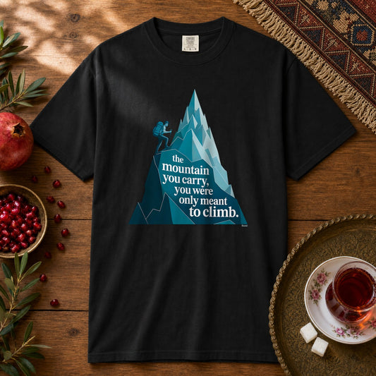 Mountain - Rumi Premium Tee - Black