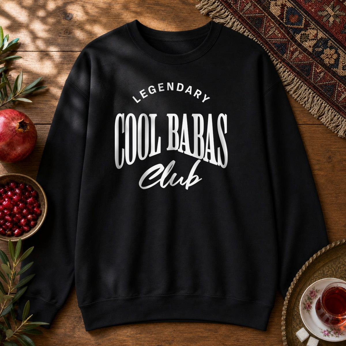 Cool Babas Club Sweatshirt - Black