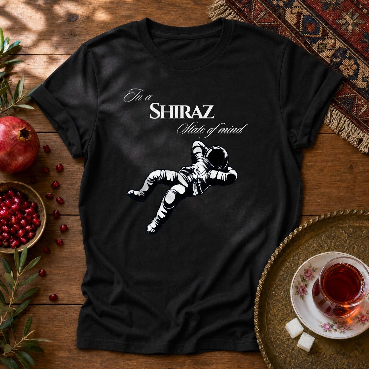 Shiraz State of Mind Unisex T-Shirt - Black