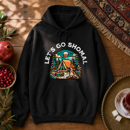 Let's Go Shomal Hoodie - Black