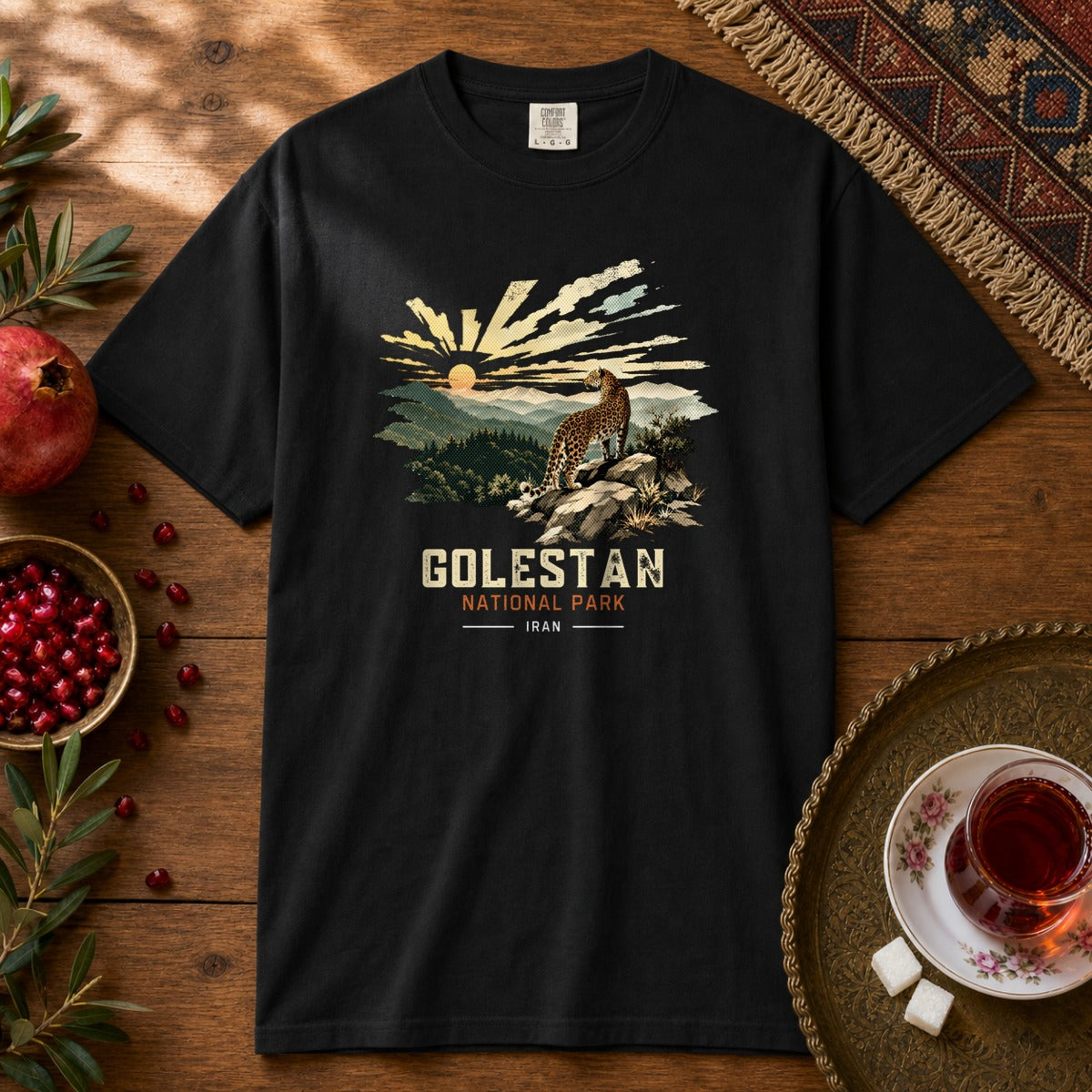 Golestan National Park 1 Premium Tee - Black