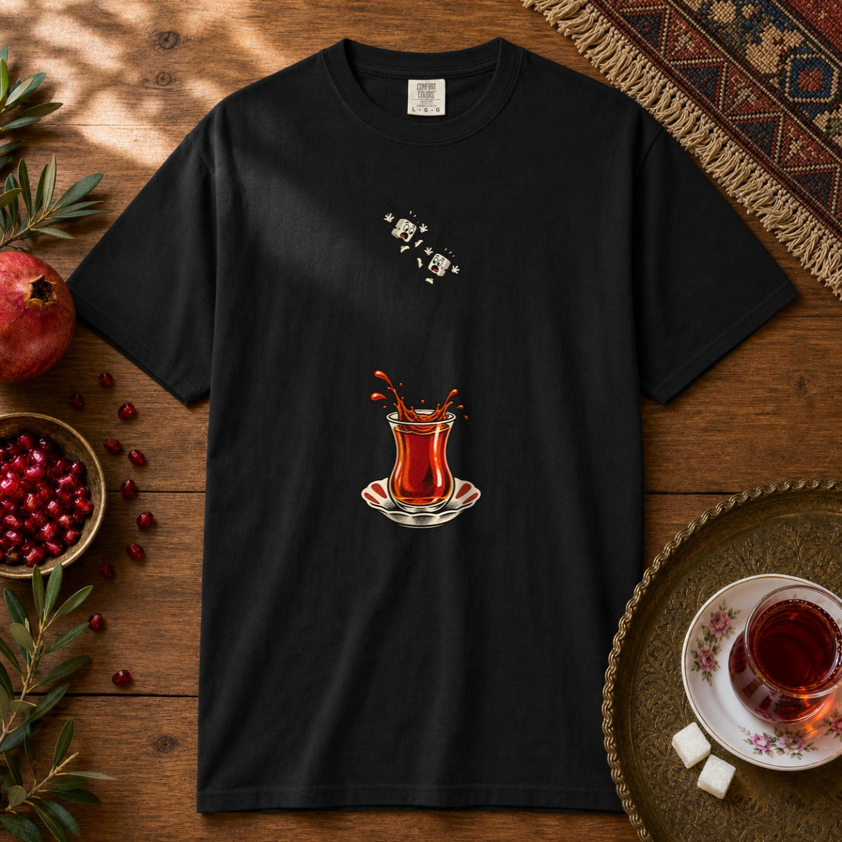 Diving Ghands Premium Tee - Black