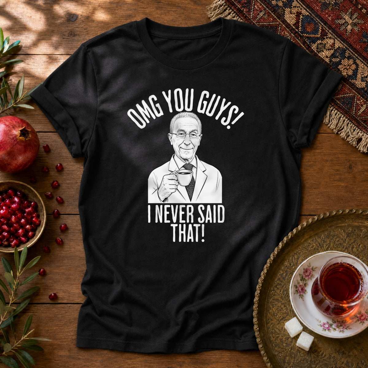I Never Said That - Professor Samii Unisex T-Shirt - Black