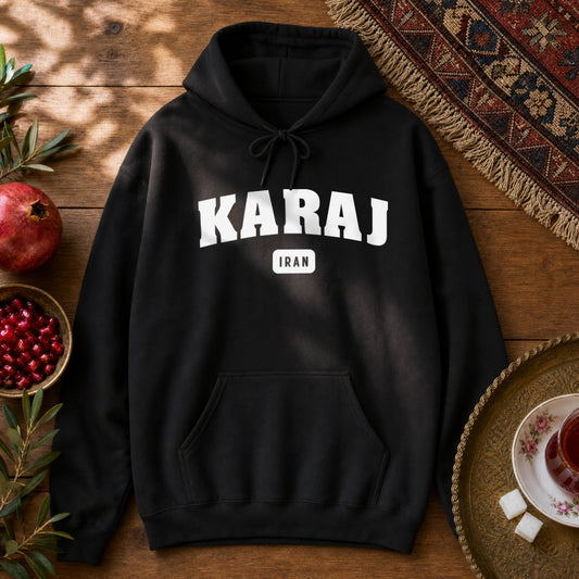 Karaj Hoodie - Black