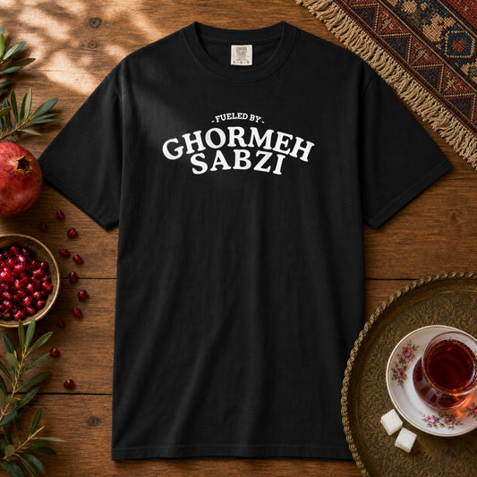 Fueled by Ghormehsabzi Premium Tee - Black