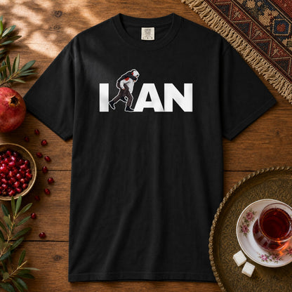 Iran's Fighter (Hamid Mahdavi) Premium Tee - Black