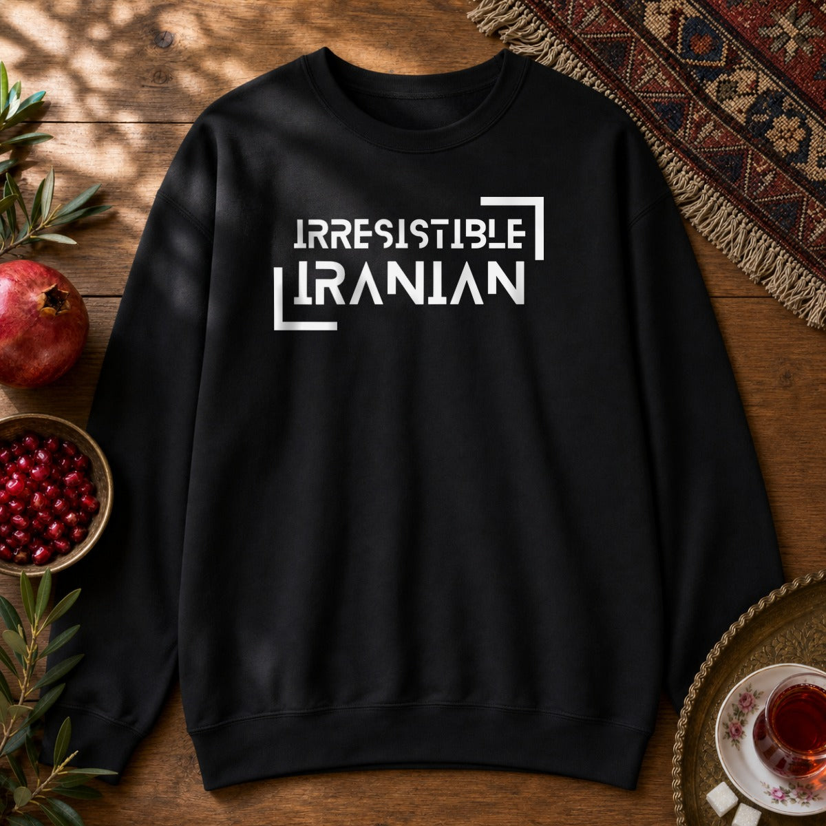 Irresistible Iranian Sweatshirt - Black