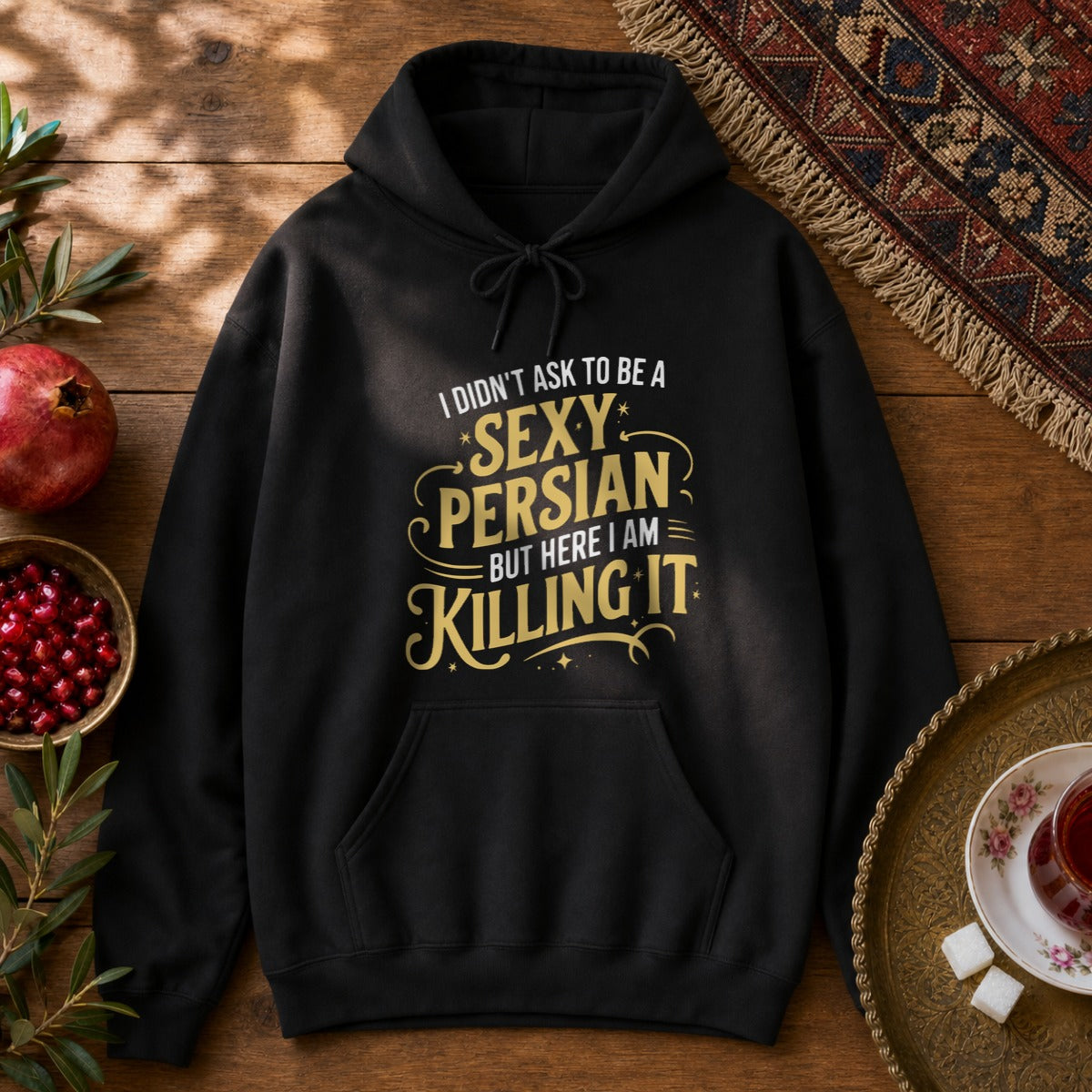 Sexy Persian Hoodie - Black