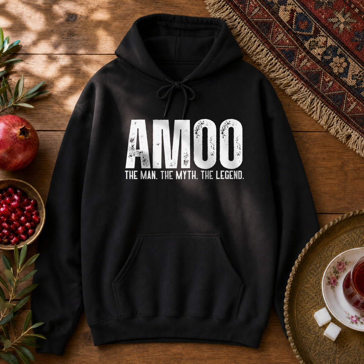 Amoo, the myth Hoodie - Black