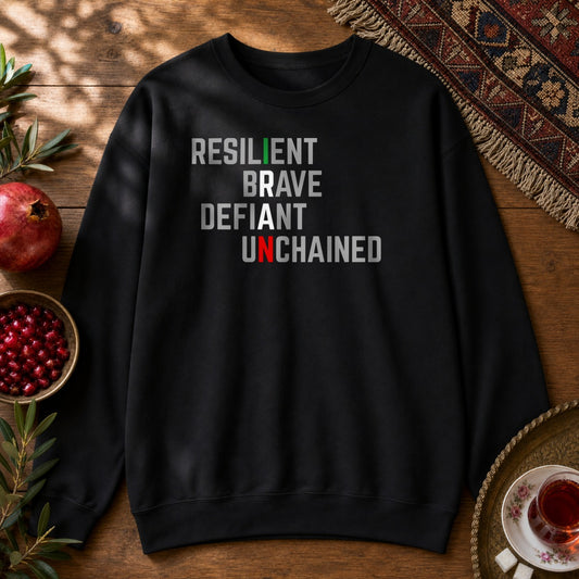 Iran Unchained Sweatshirt - Black