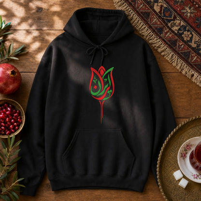 Iran Laleh Hoodie - Black