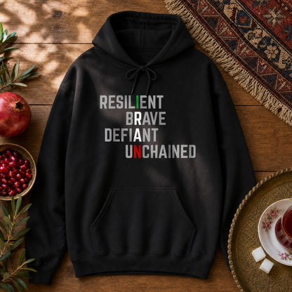 Iran Unchained Hoodie - Black
