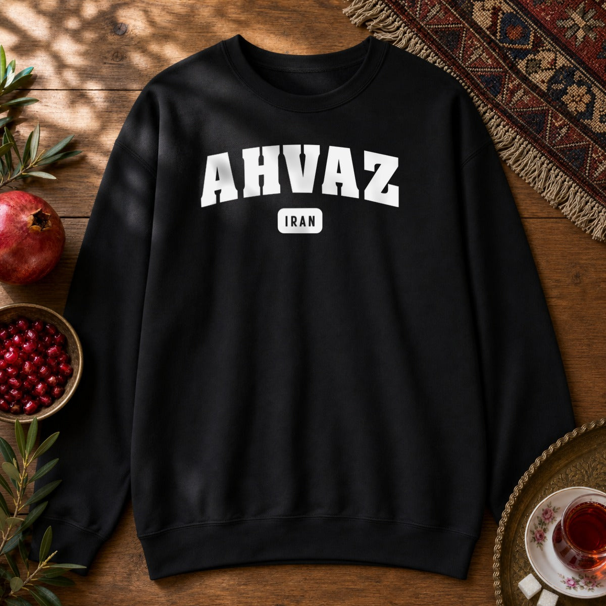 Ahvaz Sweatshirt - Black