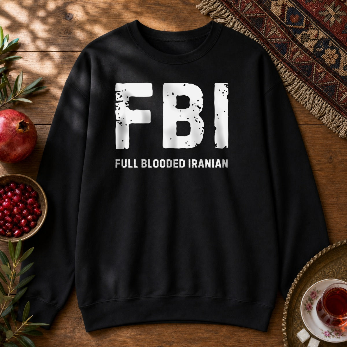 FBI Sweatshirt - Black