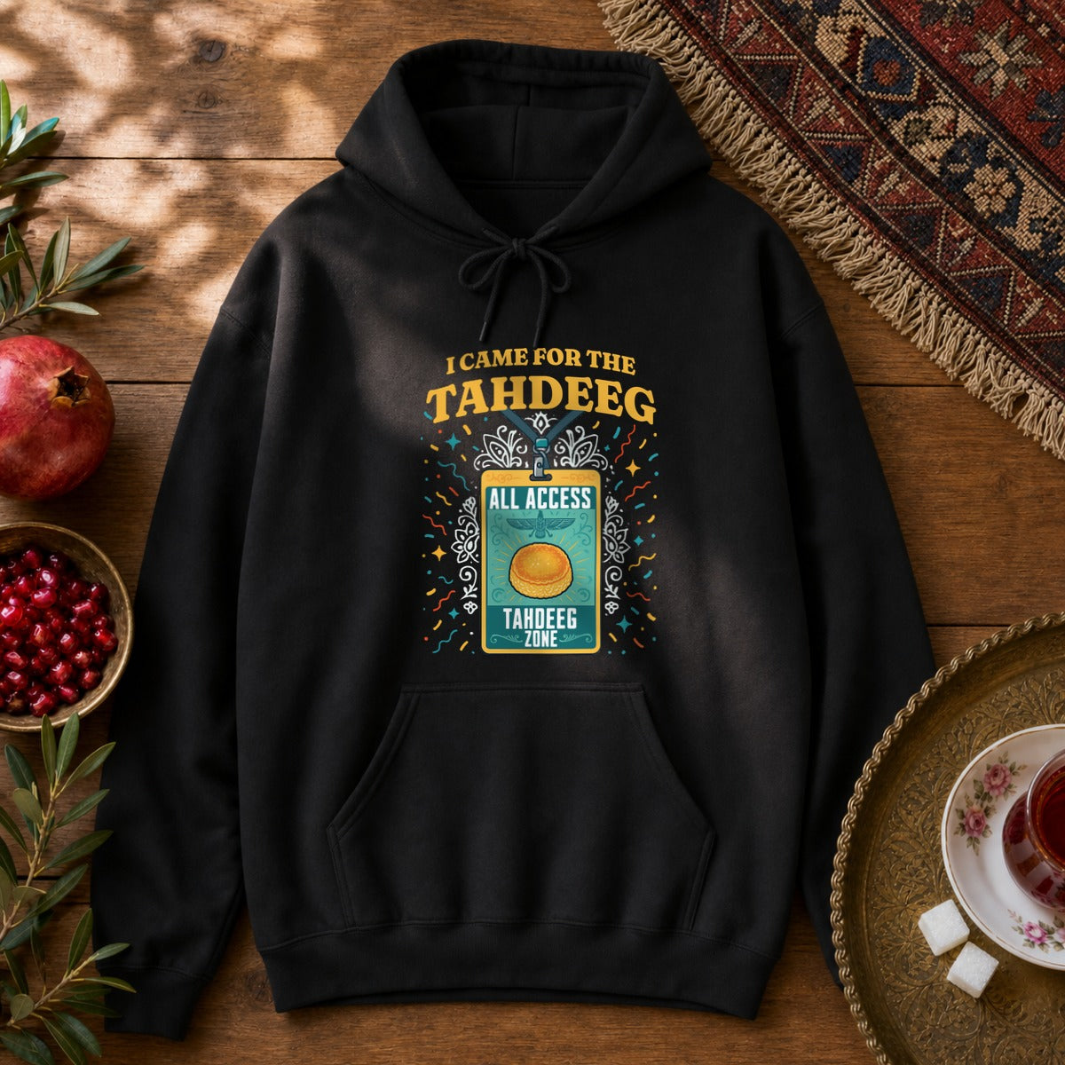 Tahdeeg VIP Hoodie - Black
