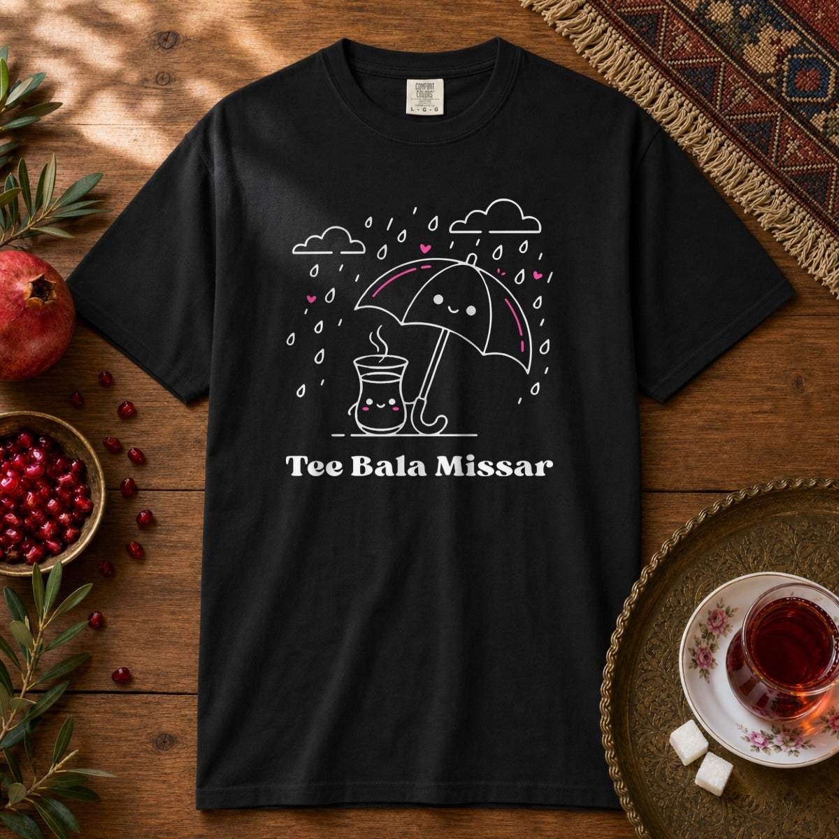 Tee Bala Missar Premium Tee - Black