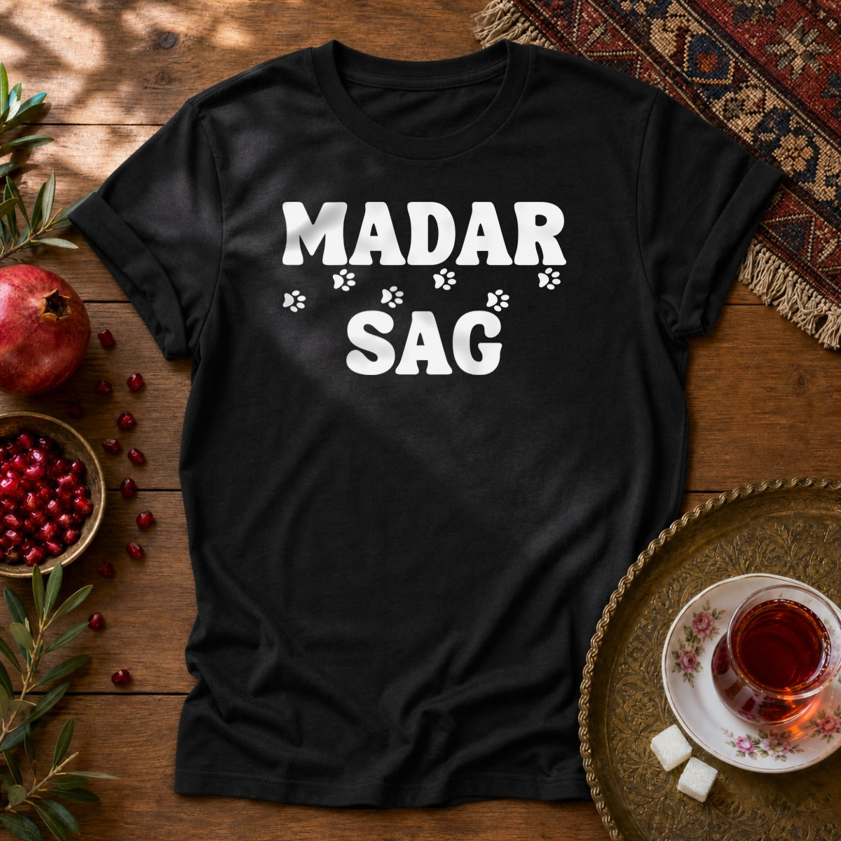 Madar Sag Unisex T-Shirt - Black