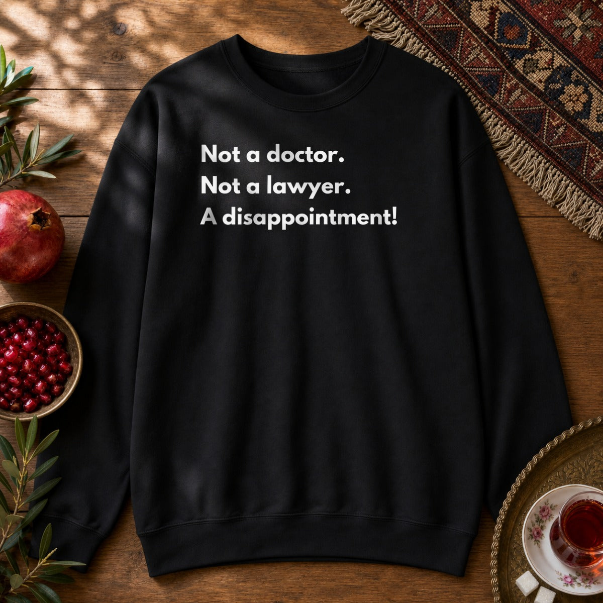 Not a Doctor Sweatshirt - Black