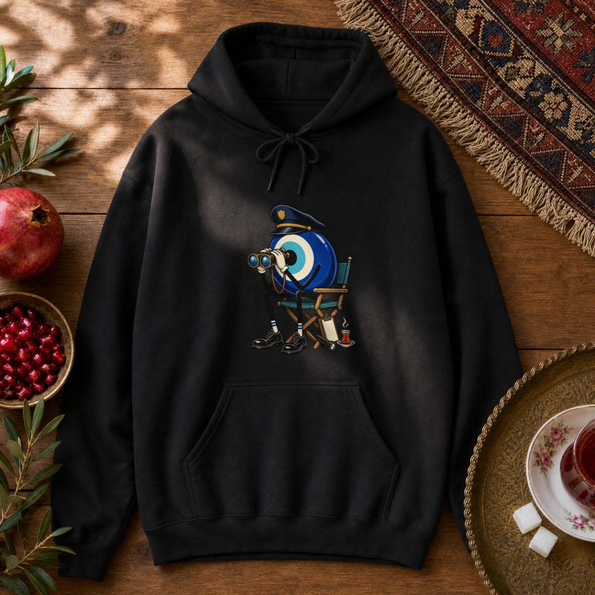 Nazar Guard Hoodie - Black