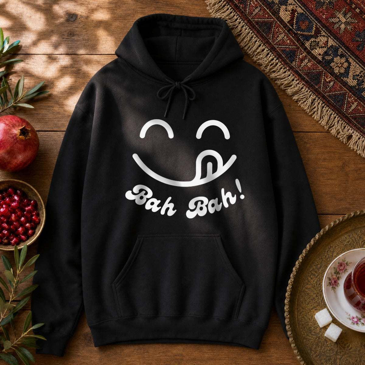 Bah Bah Hoodie - Black